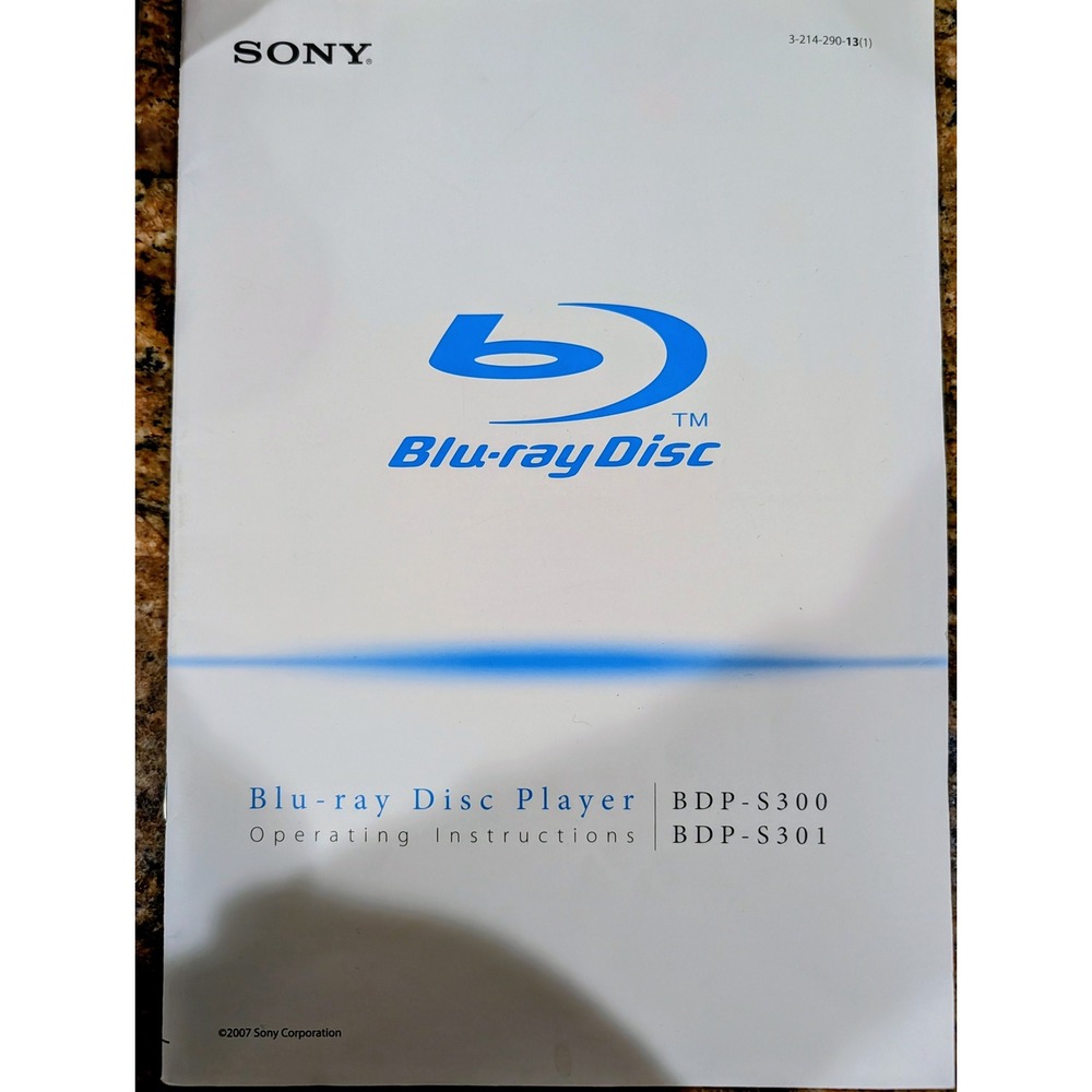 Sony BDP-S300 Blu-ray Disc Player Full HD 1080p HDMI with Remote RMT-B101A Black - Picture 14 of 16